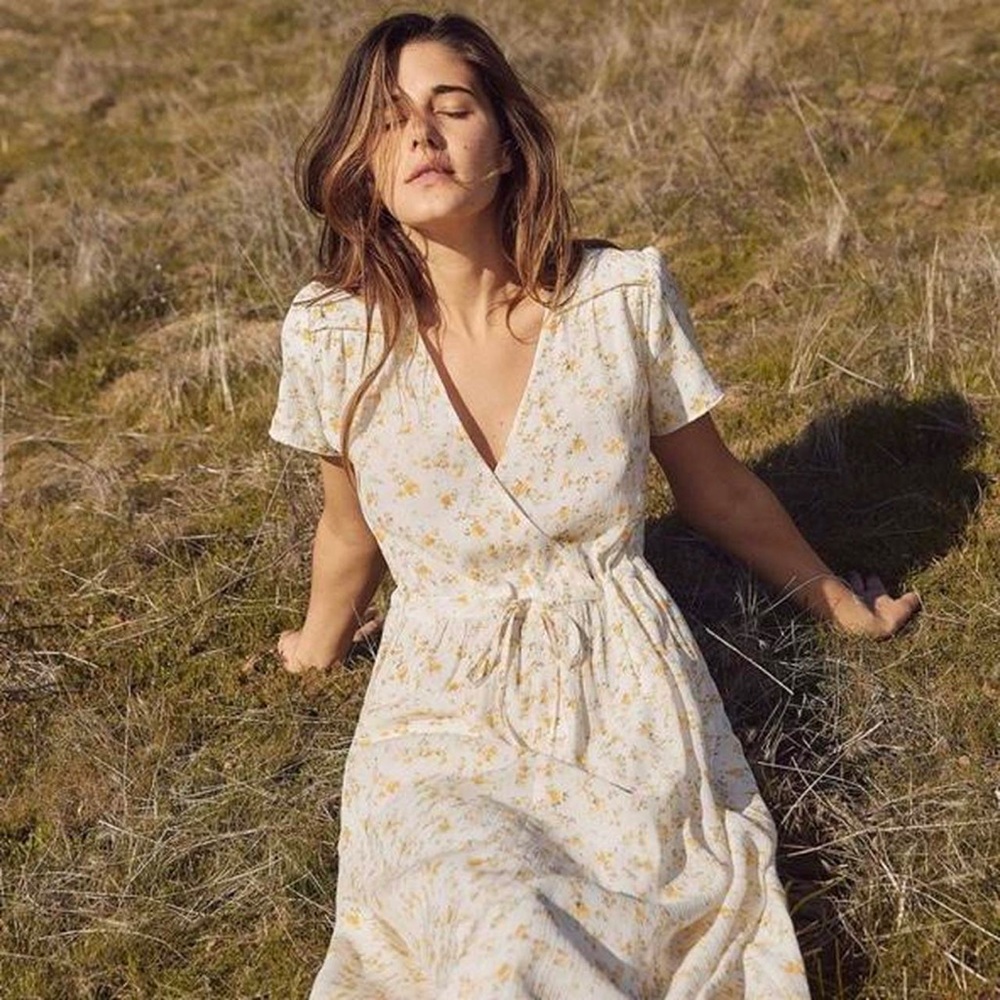 Christy Dawn “Dawn” dress in discontinued Chamomile, size XS/S